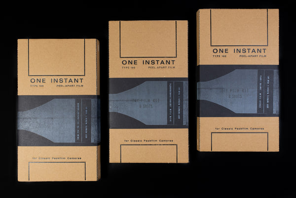 PRE-SALE - ONE INSTANT DIY FILM KIT 'TYPE 100' PACKFILM (8 SHOTS)